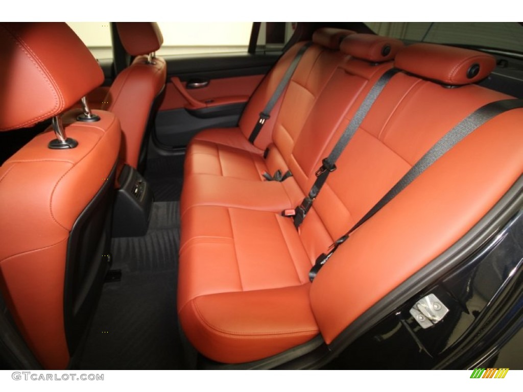 Fox Red Novillo Leather Interior 2011 BMW M3 Sedan Photo #66843050