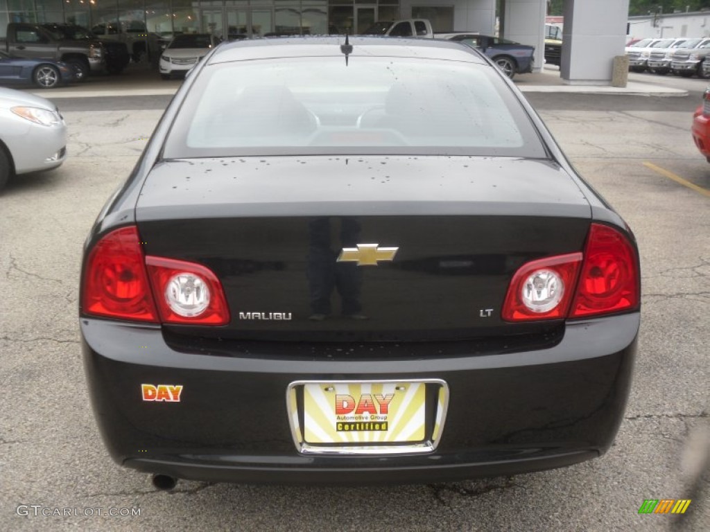 2009 Malibu LT Sedan - Black Granite Metallic / Ebony photo #5