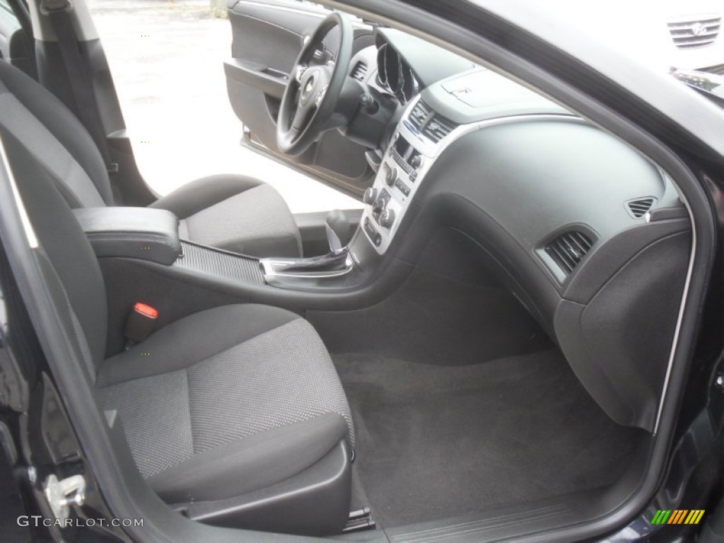 2009 Malibu LT Sedan - Black Granite Metallic / Ebony photo #10