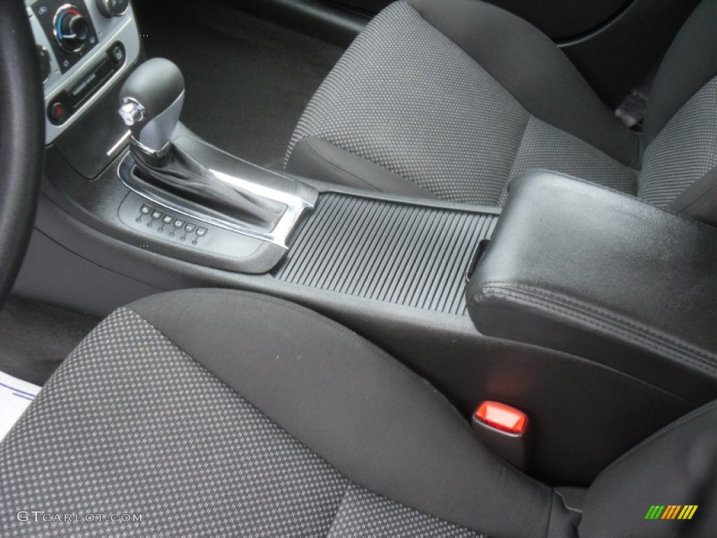 2009 Malibu LT Sedan - Black Granite Metallic / Ebony photo #12