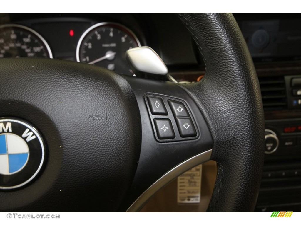 2008 3 Series 328i Sedan - Black Sapphire Metallic / Beige photo #26