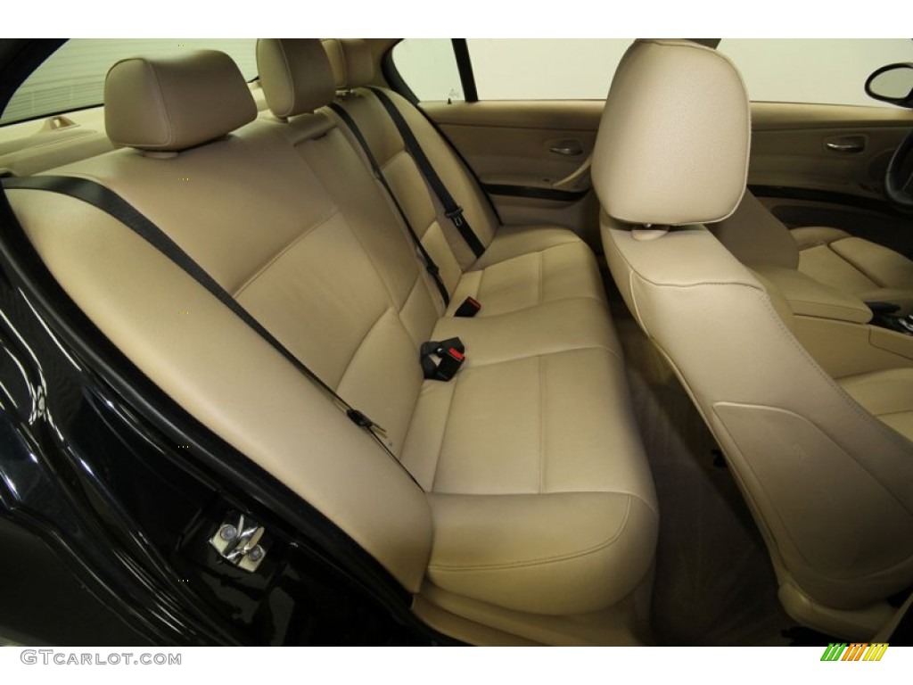 2008 3 Series 328i Sedan - Black Sapphire Metallic / Beige photo #36