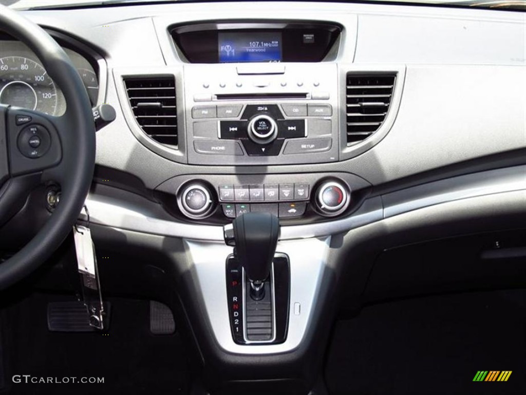 2012 CR-V LX - Opal Sage Metallic / Black photo #6