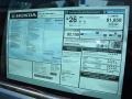 2012 Honda CR-V LX Window Sticker