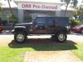 2008 Black Jeep Wrangler Unlimited X 4x4  photo #2