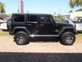 2008 Black Jeep Wrangler Unlimited X 4x4  photo #6