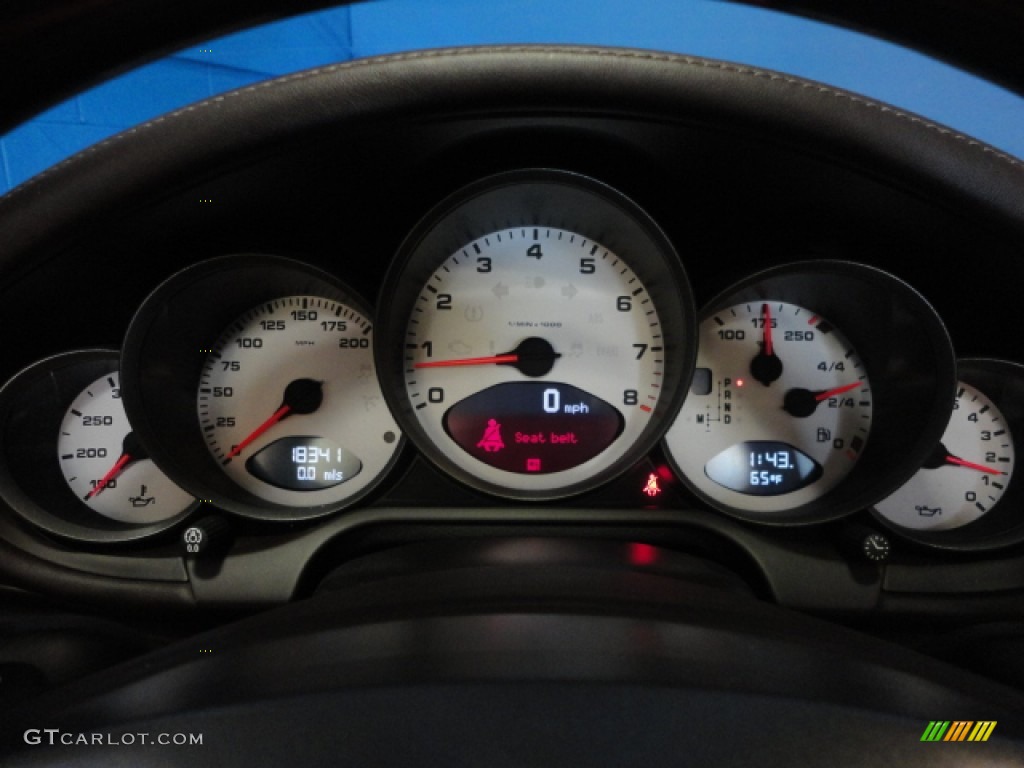 2009 Porsche 911 Carrera S Cabriolet Gauges Photo #66845606