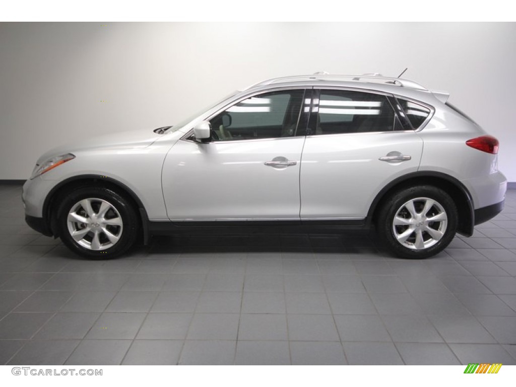 Liquid Platinum 2009 Infiniti EX 35 Exterior Photo #66845618