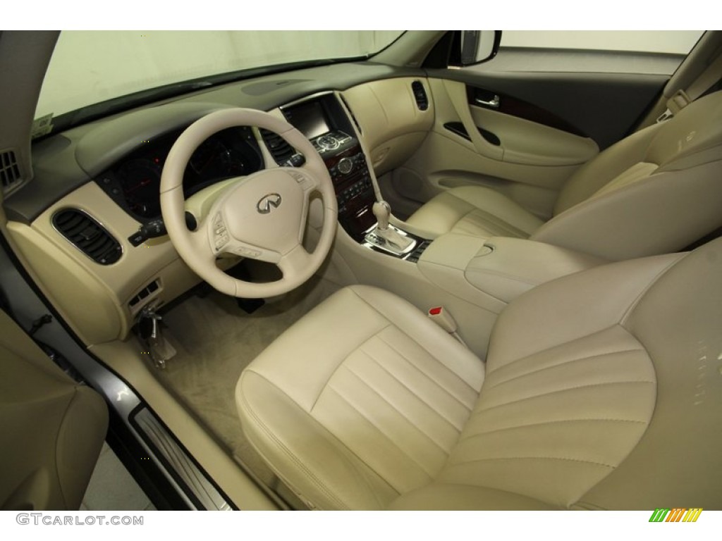 Stone Interior 2009 Infiniti EX 35 Photo #66845627