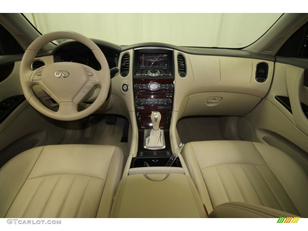 2009 Infiniti EX 35 Stone Dashboard Photo #66845638