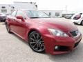 2008 Matador Red Mica Lexus IS F  photo #1