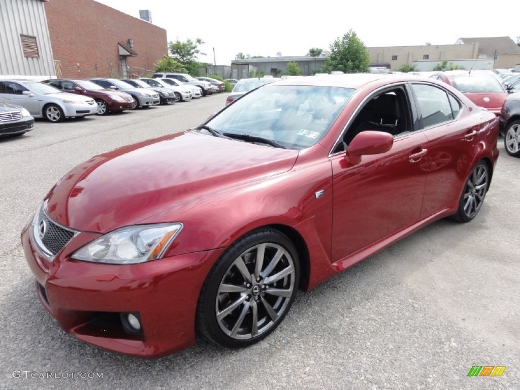 Matador Red Mica 2008 Lexus IS F Exterior Photo #66847003
