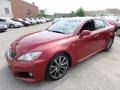 2008 Matador Red Mica Lexus IS F  photo #2