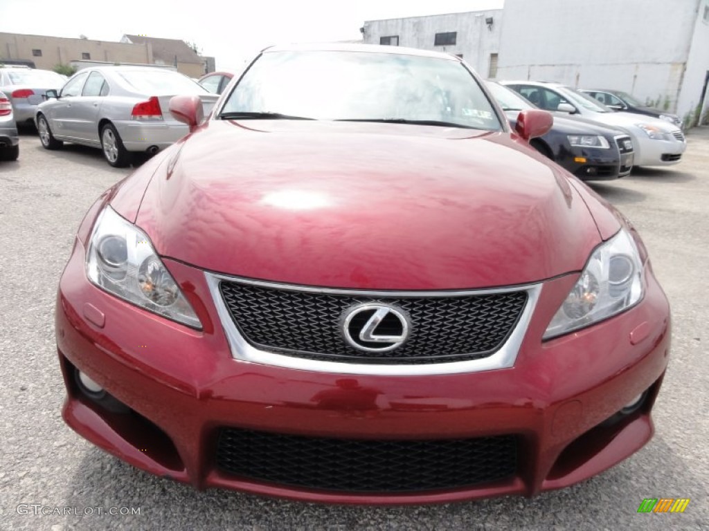 Matador Red Mica 2008 Lexus IS F Exterior Photo #66847025