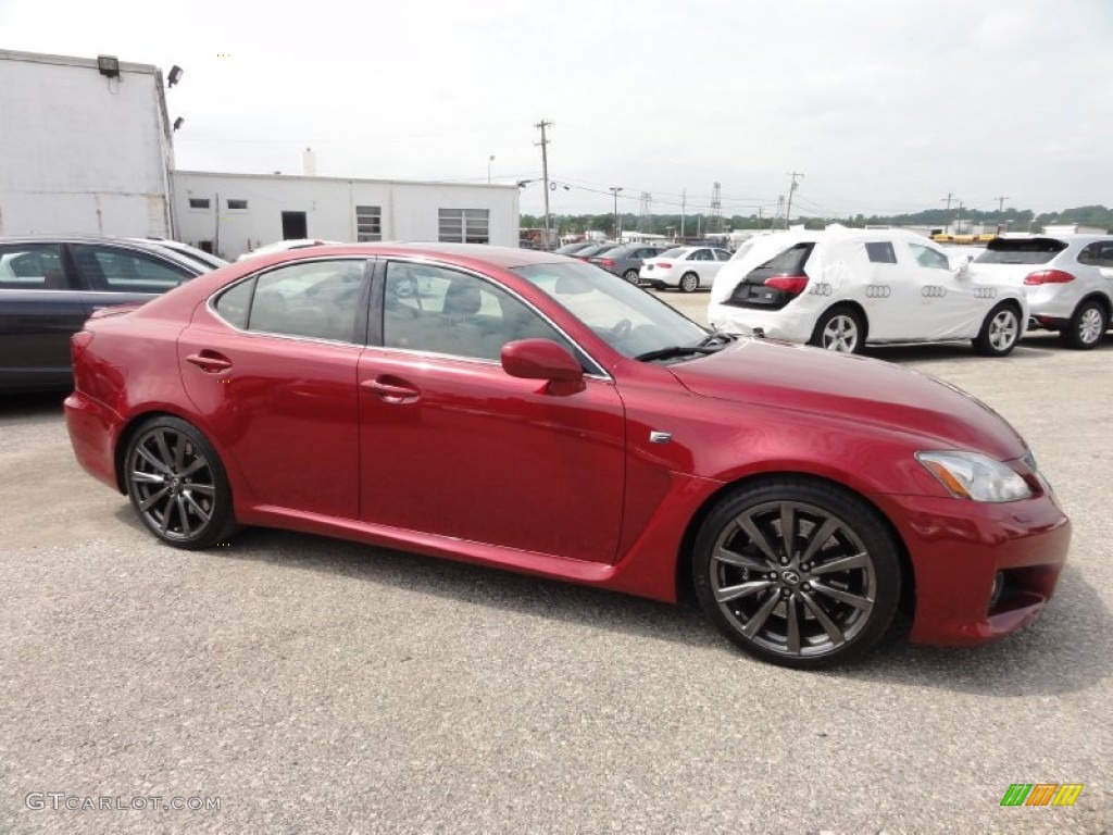 Matador Red Mica 2008 Lexus IS F Exterior Photo #66847052
