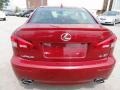 2008 Matador Red Mica Lexus IS F  photo #10