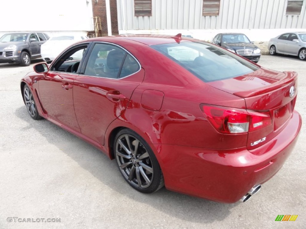 Matador Red Mica 2008 Lexus IS F Exterior Photo #66847089