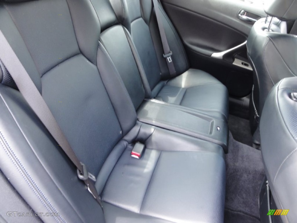 2008 Lexus IS F Rear Seat Photo #66847241
