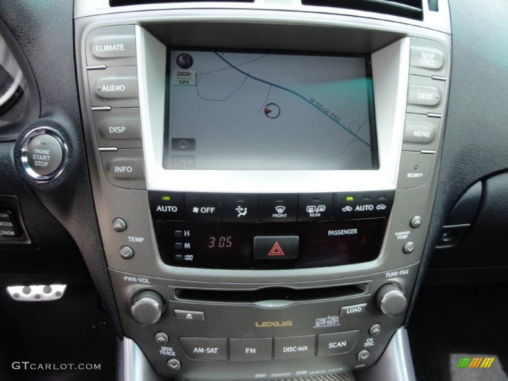2008 Lexus IS F Navigation Photo #66847382