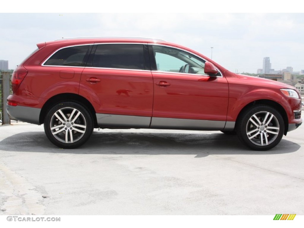 Garnet Red Pearl Effect 2009 Audi Q7 4.2 Prestige quattro Exterior Photo #66847919