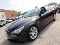 Jet Black - 5 Series 545i Sedan Photo No. 8