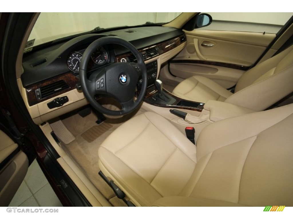 Beige Interior 2008 BMW 3 Series 328i Sedan Photo #66849062