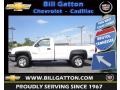 2007 Summit White Chevrolet Silverado 2500HD Classic Work Truck Regular Cab 4x4  photo #1