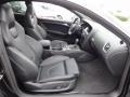 Black Silk Nappa Leather Interior Photo for 2011 Audi S5 #66849590