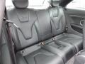 Black Silk Nappa Leather Rear Seat Photo for 2011 Audi S5 #66849614