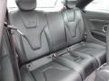 Black Silk Nappa Leather 2011 Audi S5 4.2 FSI quattro Coupe Interior Color