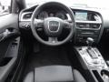 Black Silk Nappa Leather Dashboard Photo for 2011 Audi S5 #66849669