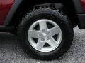 2009 Jeep Wrangler Unlimited Rubicon 4x4 Wheel and Tire Photo