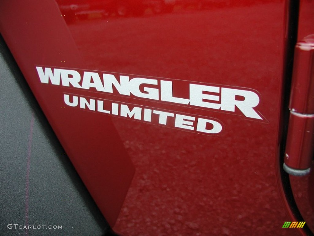 2009 Wrangler Unlimited Rubicon 4x4 - Red Rock Crystal Pearl / Dark Slate Gray/Medium Slate Gray photo #22