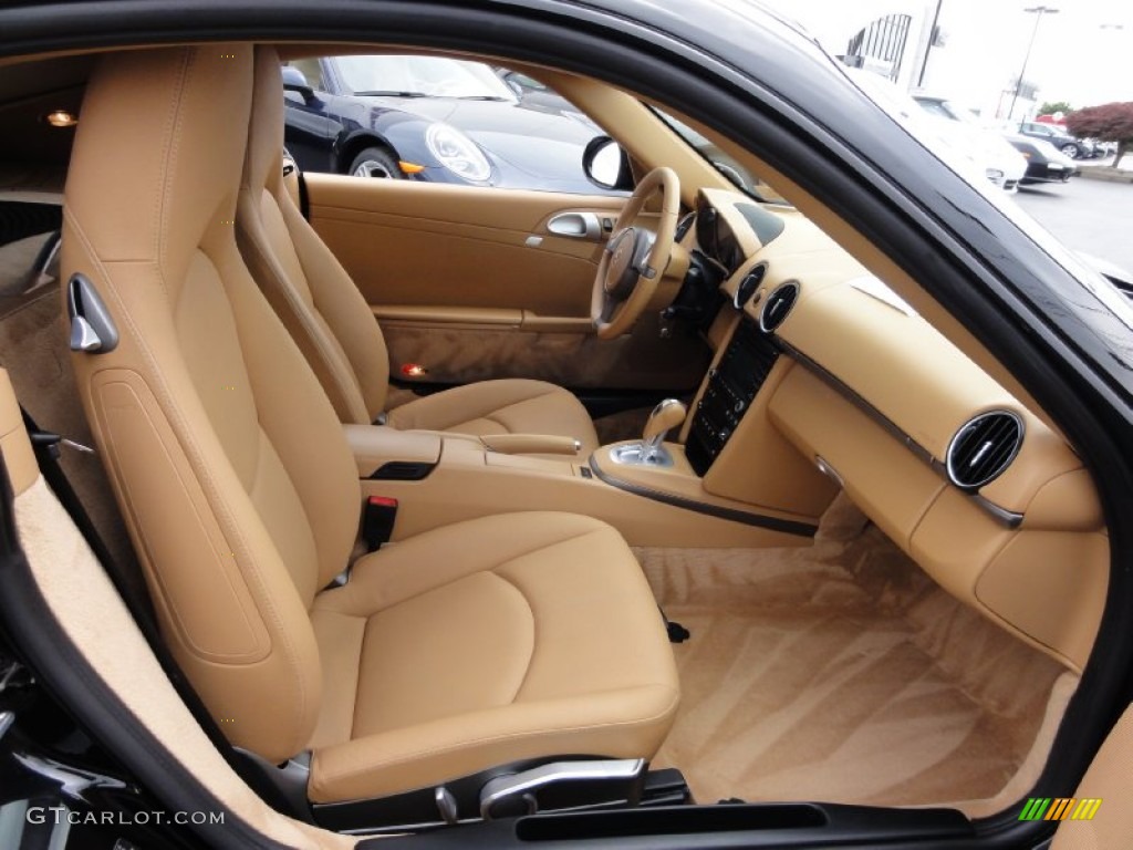 Sand Beige Interior 2009 Porsche Cayman Standard Cayman Model Photo #66850280