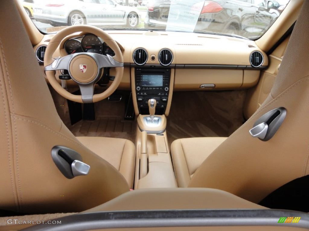 2009 Porsche Cayman Standard Cayman Model Sand Beige Dashboard Photo #66850298