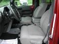Dark Slate Gray/Medium Slate Gray Front Seat Photo for 2009 Jeep Wrangler Unlimited #66850310