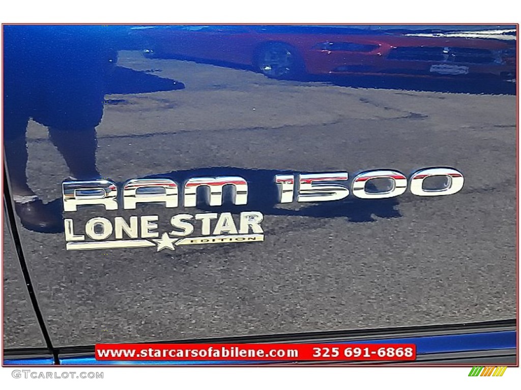2006 Ram 1500 SLT Lone Star Edition Quad Cab - Patriot Blue Pearl / Medium Slate Gray photo #3