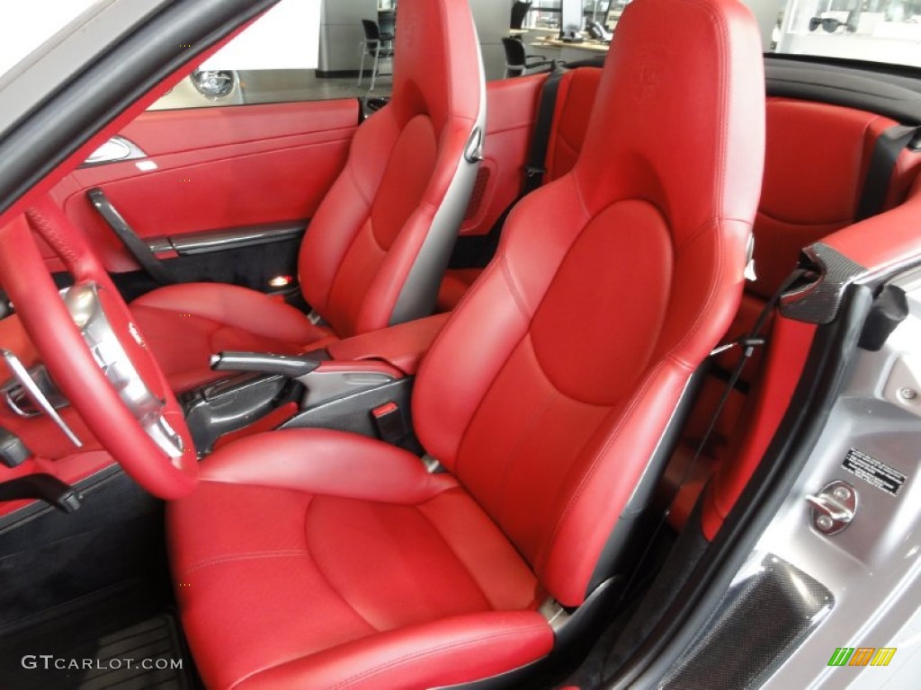 Carrera Red Interior 2011 Porsche 911 Turbo S Cabriolet Photo #66850487