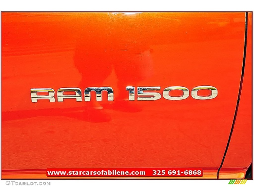 2007 Ram 1500 Lone Star Quad Cab 4x4 - Sunburst Orange Pearl / Khaki Beige photo #11