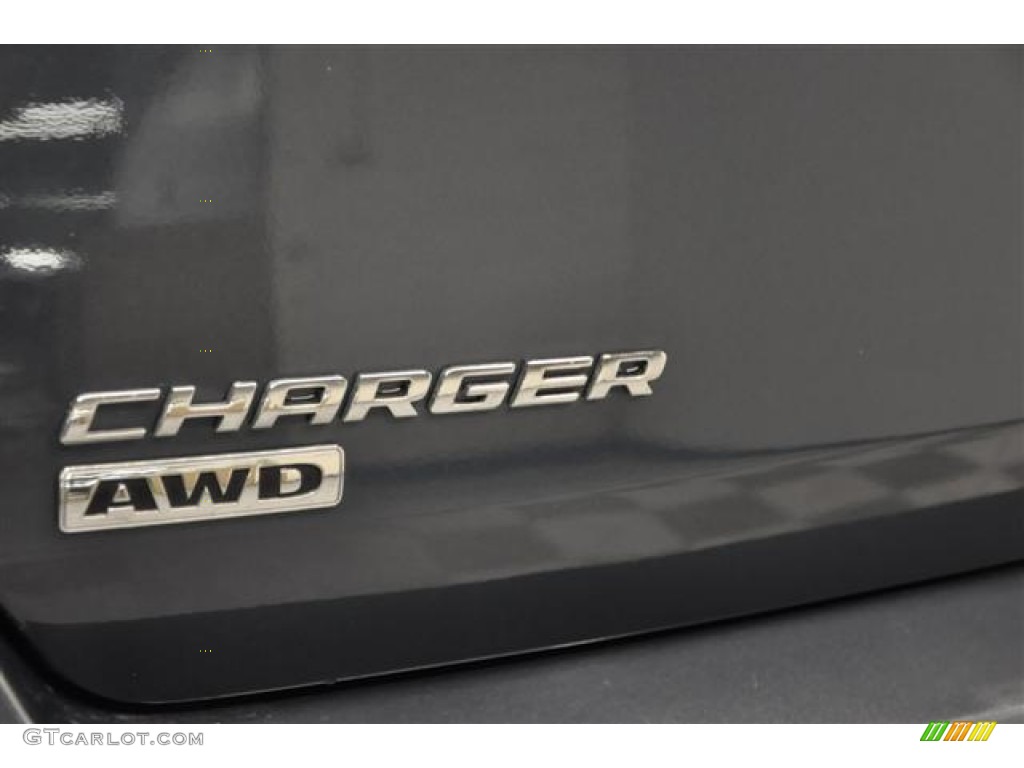 2008 Charger SXT AWD - Dark Titanium Metallic / Dark Slate Gray photo #8