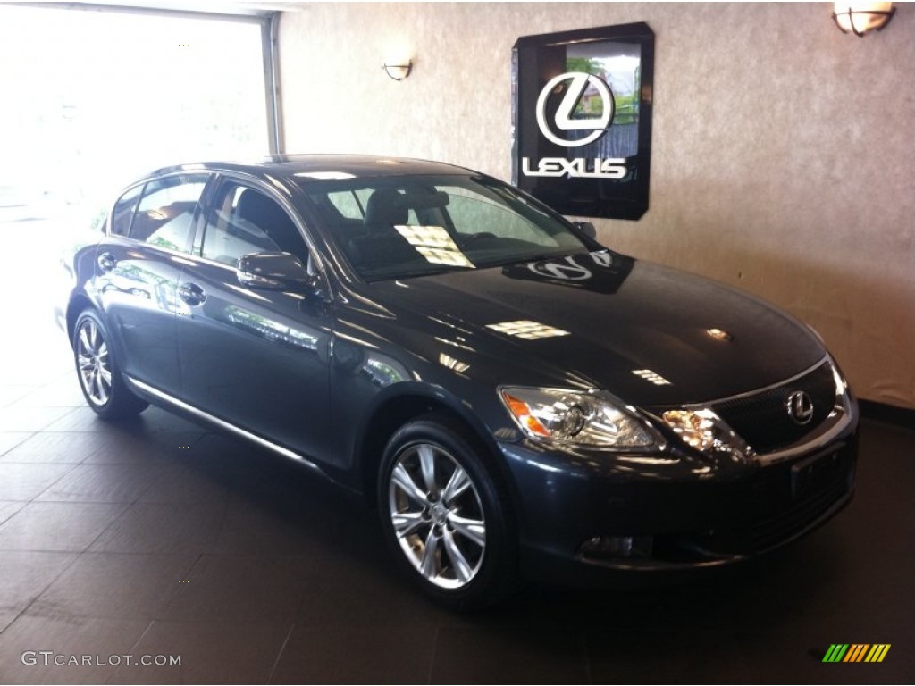 2009 GS 350 AWD - Smokey Granite Gray Mica / Black photo #1