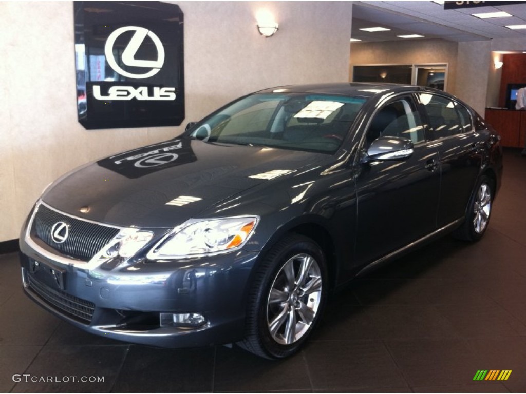 2009 GS 350 AWD - Smokey Granite Gray Mica / Black photo #3