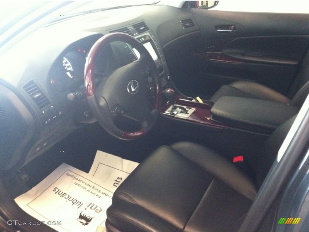 2009 GS 350 AWD - Smokey Granite Gray Mica / Black photo #5