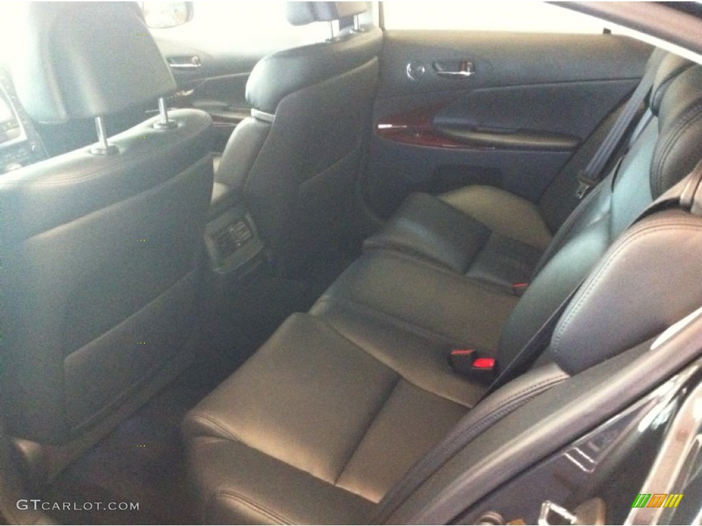 2009 GS 350 AWD - Smokey Granite Gray Mica / Black photo #6