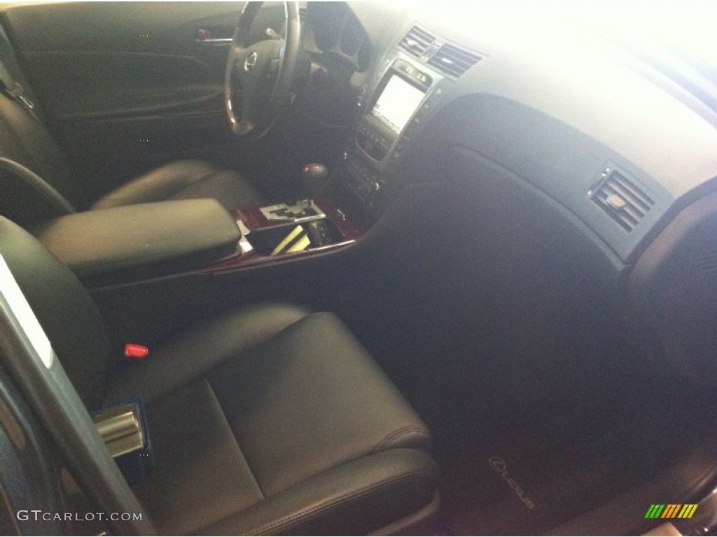 2009 GS 350 AWD - Smokey Granite Gray Mica / Black photo #7