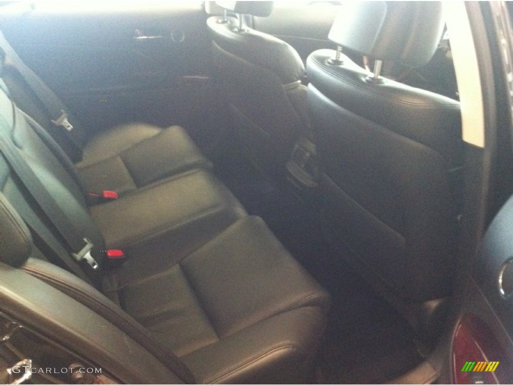 2009 GS 350 AWD - Smokey Granite Gray Mica / Black photo #8