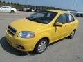 2010 Summer Yellow Chevrolet Aveo LT Sedan  photo #5