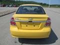 2010 Summer Yellow Chevrolet Aveo LT Sedan  photo #8