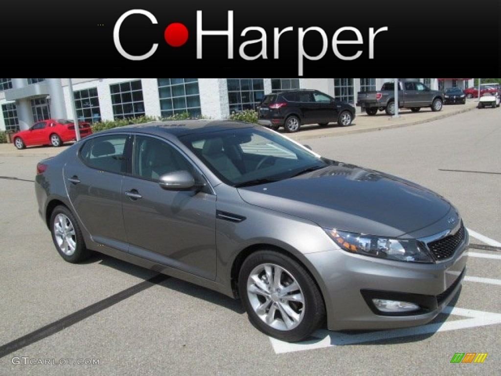 2012 Optima EX - Titanium Silver / Gray photo #1