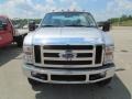 2008 Silver Metallic Ford F250 Super Duty XLT Regular Cab 4x4  photo #2